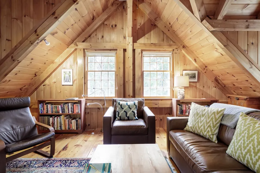 Get Cozy Under the Rustic Beams at a Woodland Hideaway - Image 1