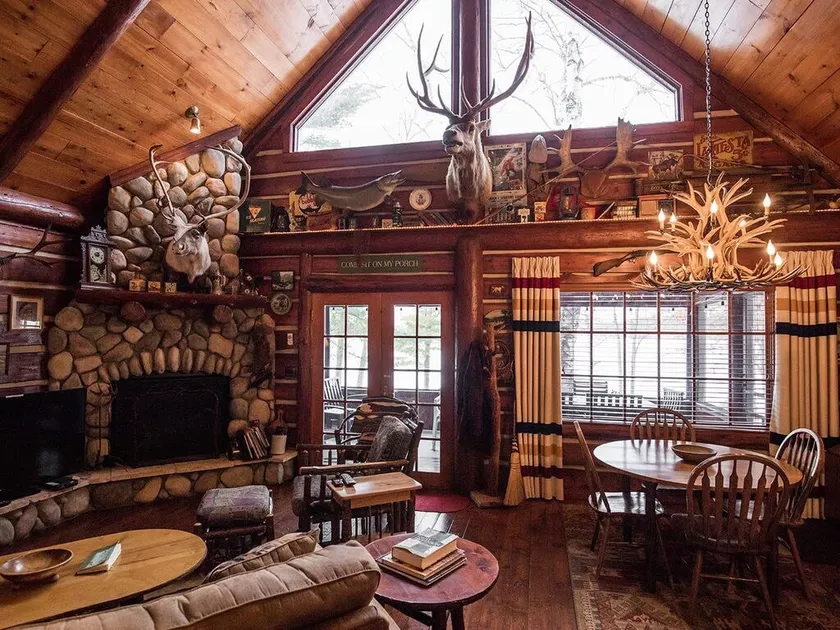 Cabin 7 on beautiful Round Lake Grand Pines Resort - Image 1
