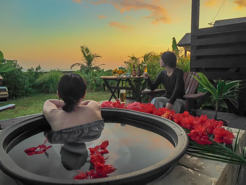 * Watch the stars while looking at the sea * with a private open-air bath * Private single unit cottage * Forest Fairy 2 nights - Image 1