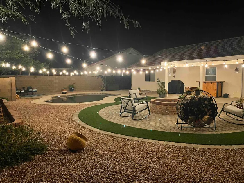 Lovely home with pool, fire pit, & mountain views! - Image 1