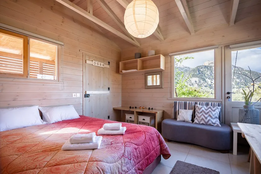 Kara Wooden Bungalow - Pezoulia Selakano Crete - Image 1
