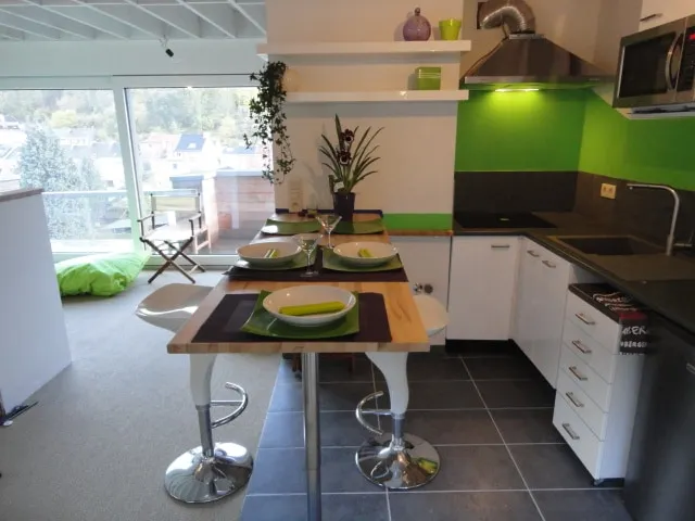 In Namur itself: penthouse + free parking - Image 1