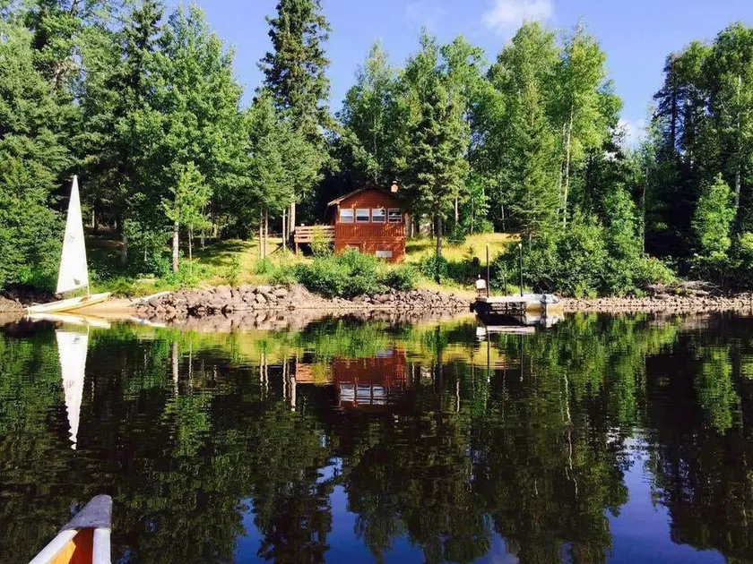 Rustic Off Road Log Cabins on BWCA Lake! - Image 1
