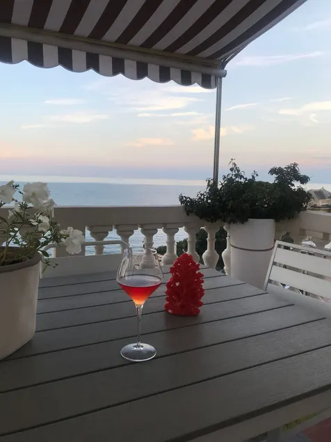 The terrace overlooking the sea - Image 1