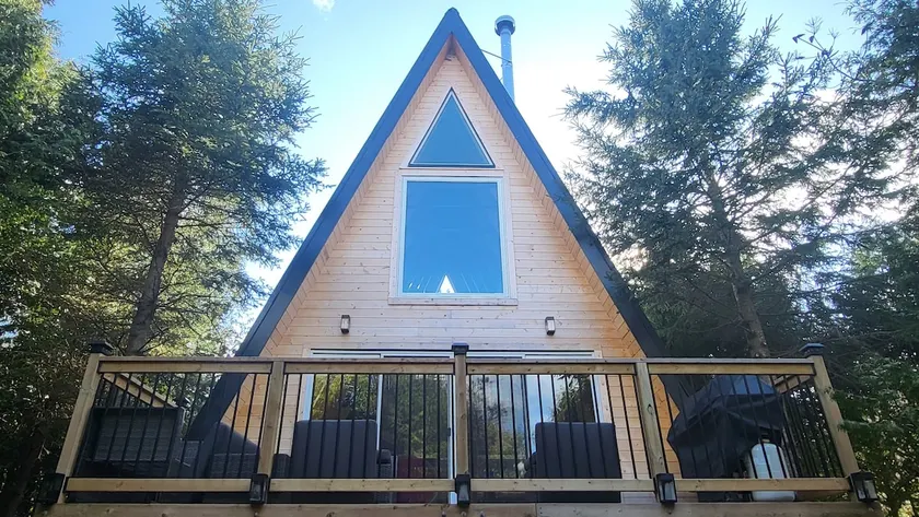 Spruce Peak A-Frame | Iconic Timber Cabin + Sauna - Image 1