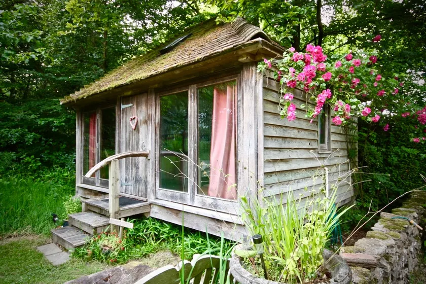 The Steddle. Little cabin in the woods,Titty Hill. - Image 1