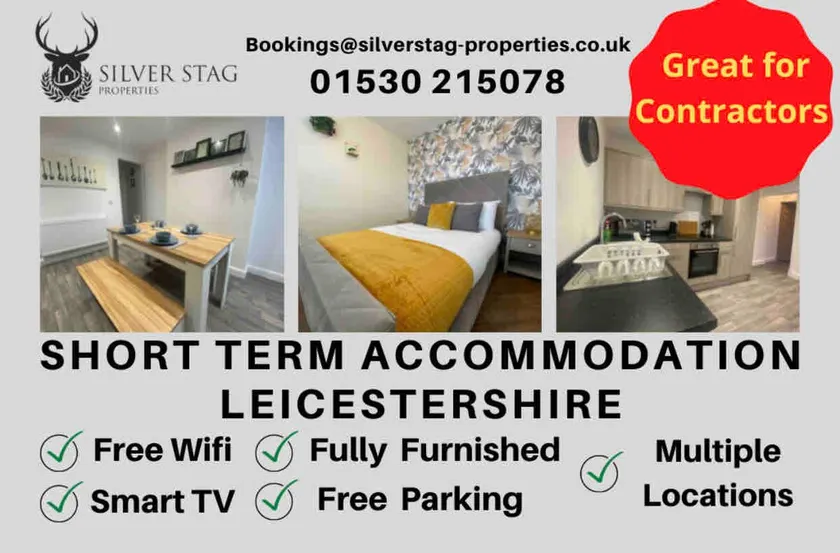 Charming 3-Bed Home Comfortable Stay in Coalville - Image 1