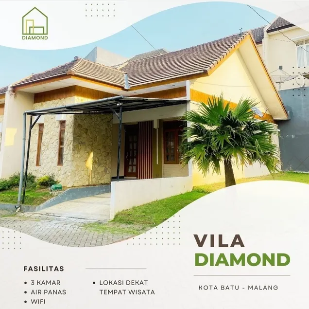 VILLA DIAMOND KUSUMA 3 Kamar Kapasitas 8 orang - Image 1