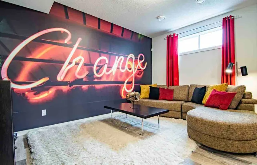 Entire luxury basement suite in Liberty Landing. - Image 1