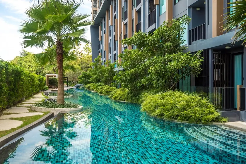 Aristo216 Pool access duplex in Surin for 4 people - Image 1