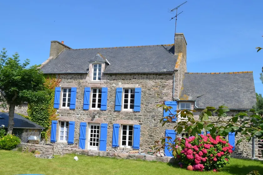 Typical Breton family home made of stone - Image 1