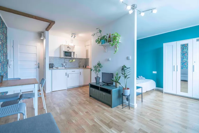 Green studio in the city center of Wroclaw - Image 1