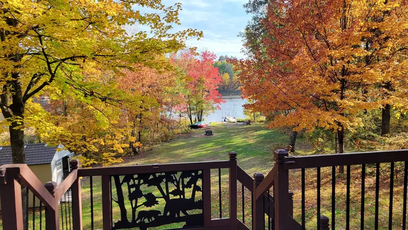 Cabin on a private lake near ATV trails - Image 1