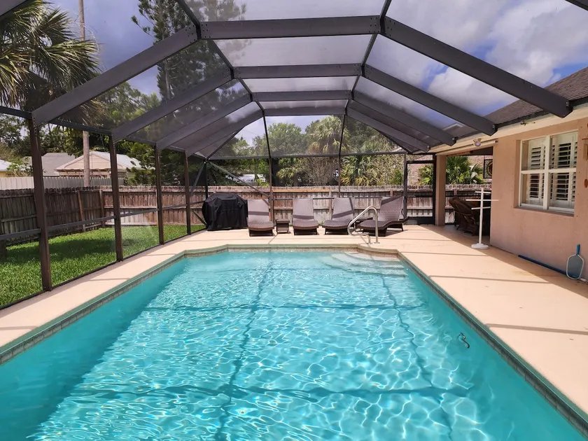 ☆☀︎❀Paradiesischer Rückzugsort! Beheizter Pool, TV-Terrasse, eingezäunt, WLAN, in Strandnähe! - Image 1