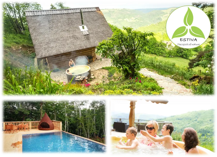 ESTIVA : Beautiful Chalet - Private Spa-Pool-View - Image 1