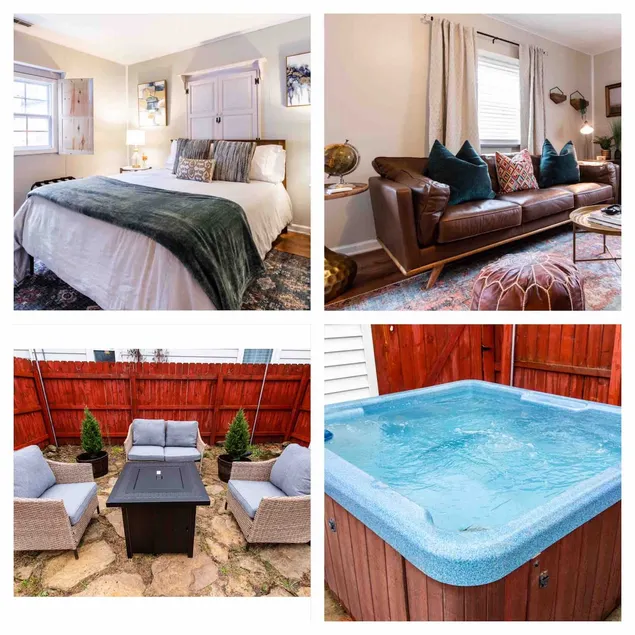 Couples Retreat with Hot Tub and cozy firepit - Image 1