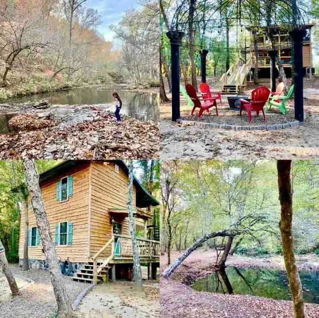 Private 14 acre Creek side Cabin and close to Lake - Image 1