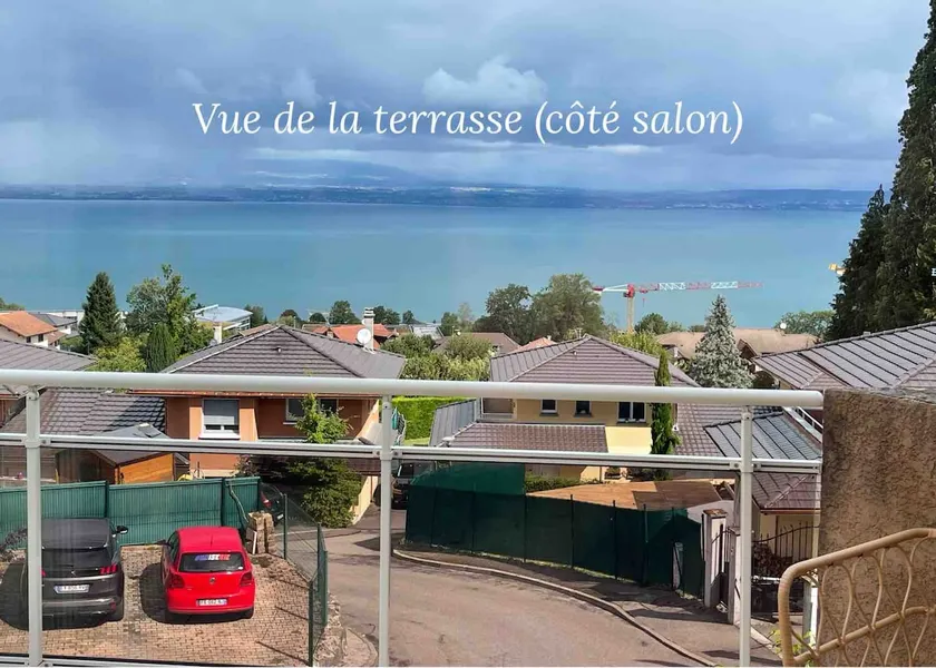 Panoramic View of Lake Geneva: Renovated Duplex for 8 people - Image 1