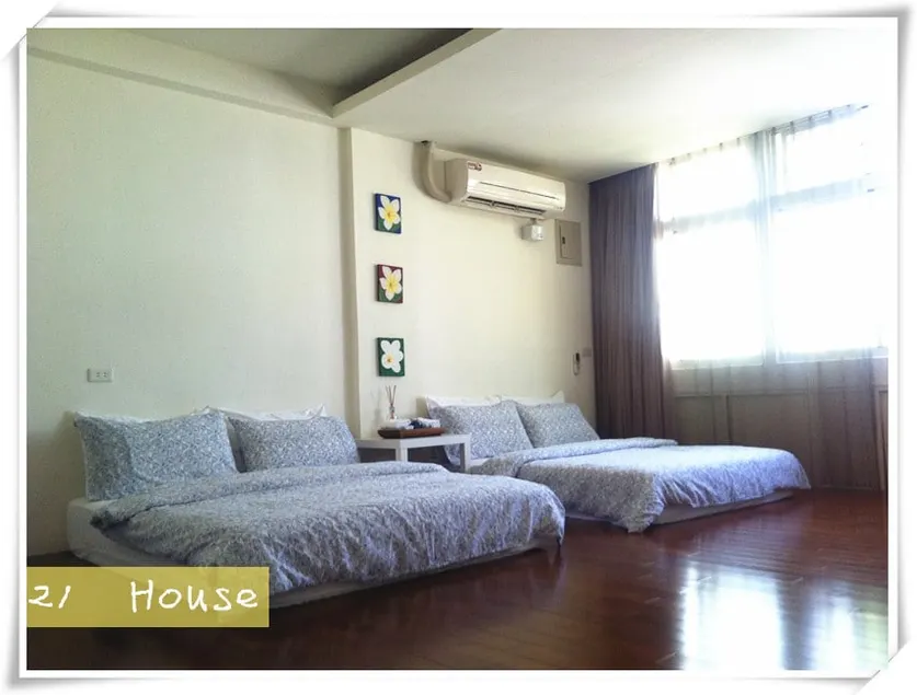 [Monthly short-term] 3A-Hualien City ~ 21House ~ Four-person large suite (private bathroom) - Image 1