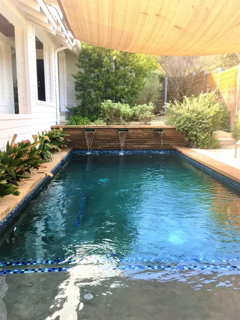 Enjoy Heated Waterfall Pool + Art at SOCO Gallery - Image 1