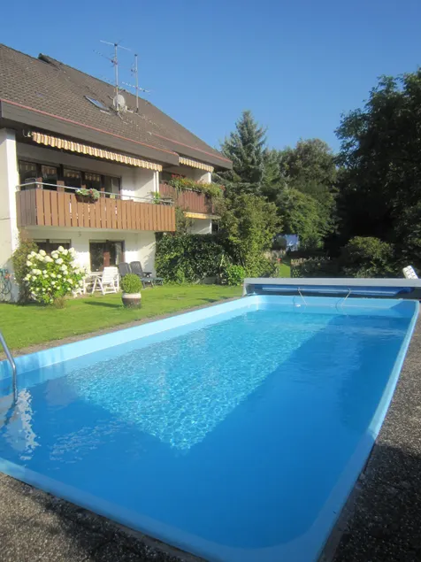 Modern apartment with pool and forest access - Image 1