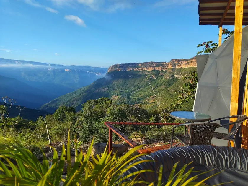 A Jacuzzi dome overlooking Chicamocha Canyon - Image 1