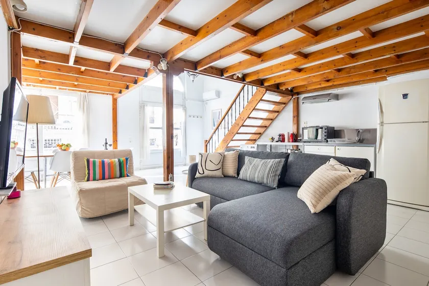 Plaka Loft with Mezzanine under the Acropolis - Image 1
