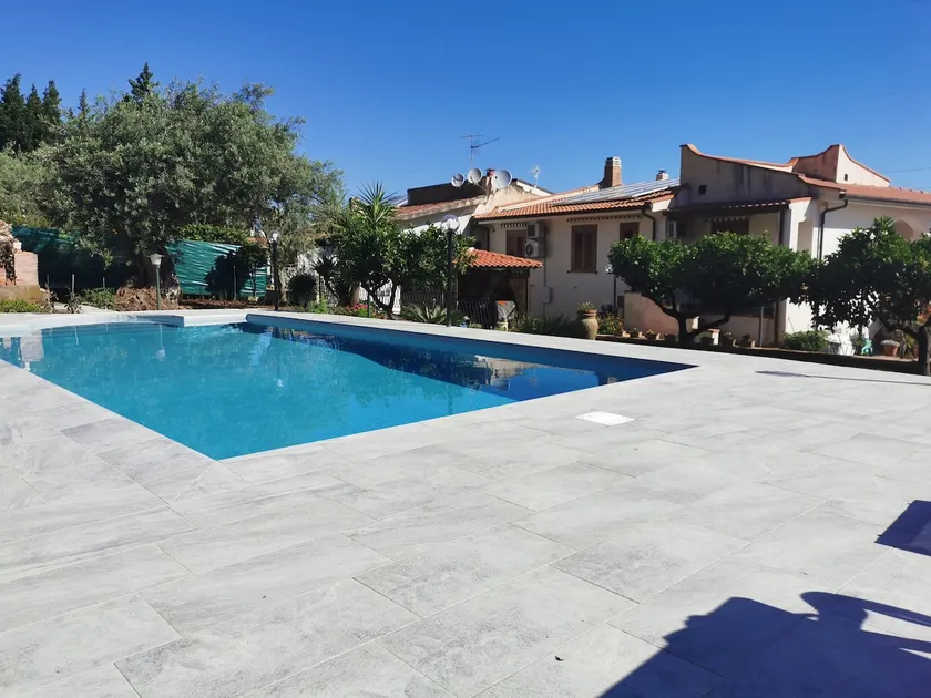 Panorama villa med udsigt over havet kun få skridt fra stranden nær Cefalù og Palermo - Image 1