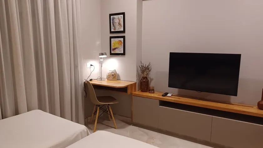 Elegant studio in Nea Ionia, Volos, private parking - Image 1