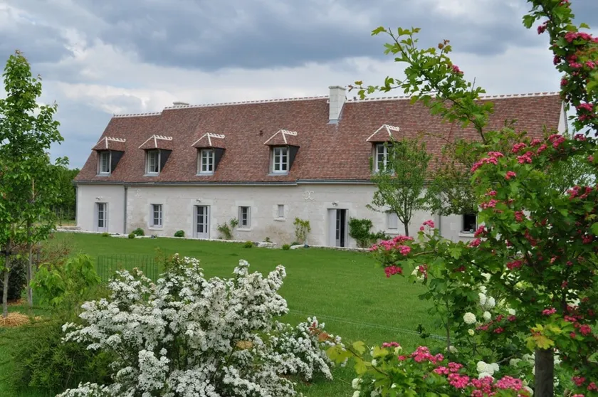 Beautiful cottage (4*) 15 people swimming pool 5' Loches - Image 1