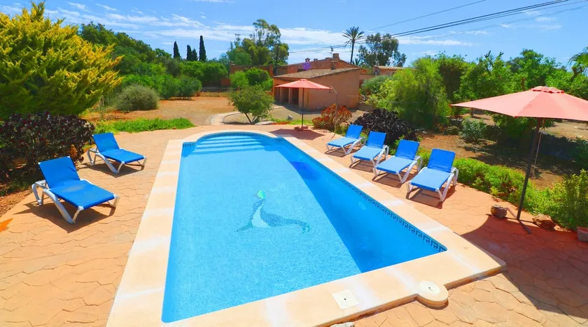 Can Cova, Wi-Fi, Pool, Garten, 5 Minuten vom Strand Cala Llombards - Image 1