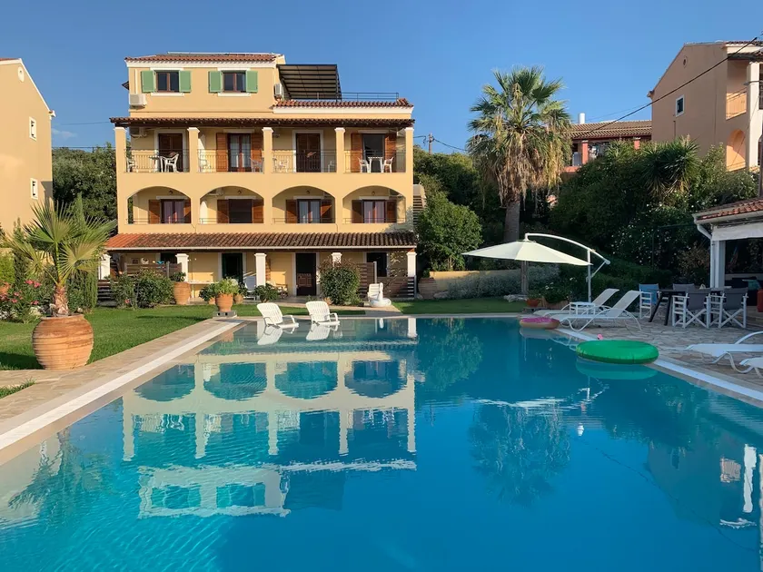 Villa Eleni Corfu Acharavi 10 bedroom Seaview Villa with private pool - Image 1