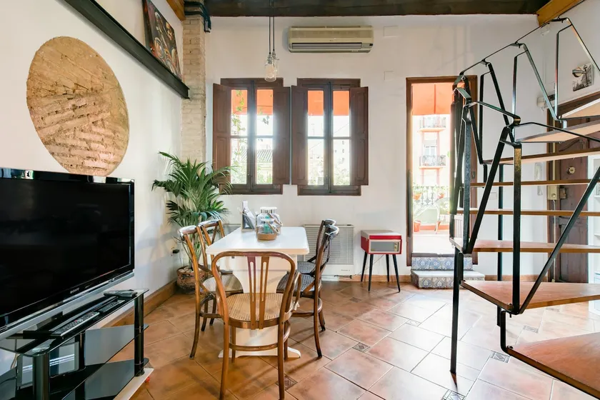 Sleep Under Wooden Beams at a City Penthouse. - Image 1