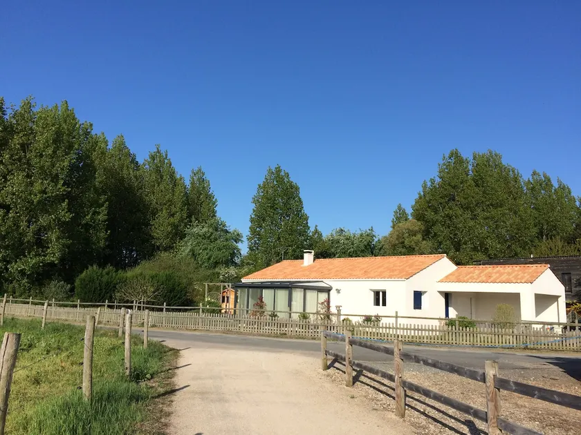 Close to the Sauveterre Beach - house with large veranda and splendid view - Image 1