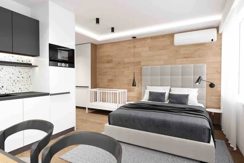 LUXURIOUS ONE BEDROOM STUDIO IN TOP CENTER - Image 1