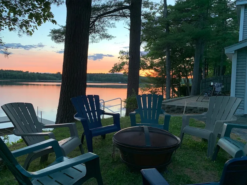 Sunset Cove I - Spacious modern home on Tripp Lake Maine - Image 1