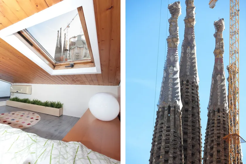 Sagrada View from Bed + Private Balcony - Image 1