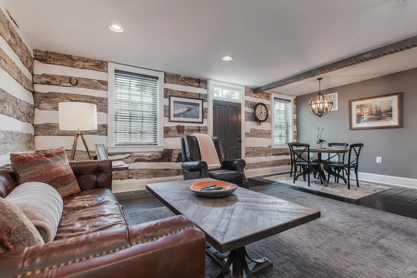 Gorgeous 1840 Log Cabin- Downtown - Image 1