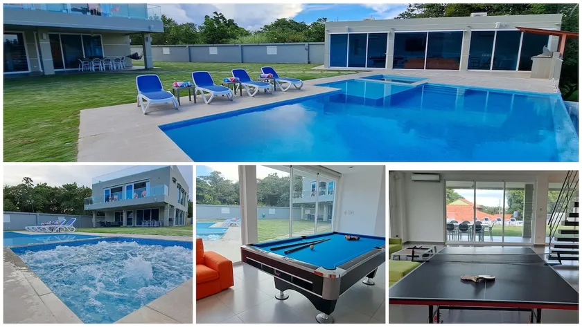 #1 Villa with a swimming pool, jacuzzi, pool table, and ping pong. - Image 1