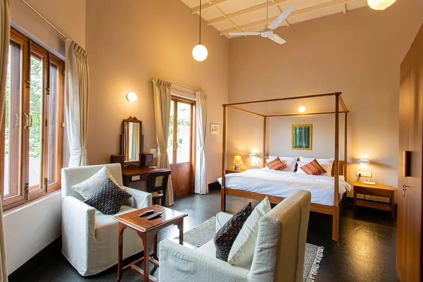 Fully AC 3BDHK villa with Jacuzzi pool and courtyard - Image 1