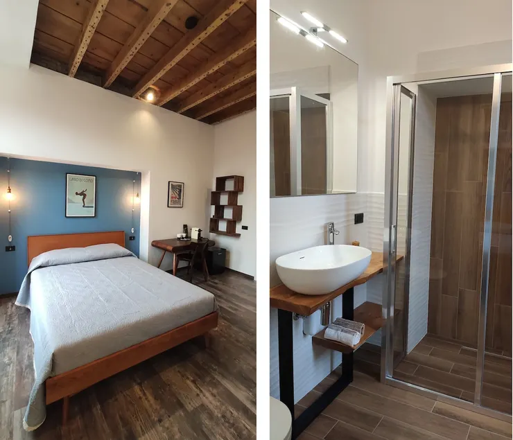 Lake in Blue - XS, double room, private bathroom - Image 1