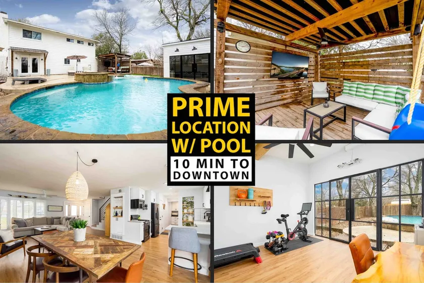 10 Min to Downtown | Luxury Home w Pool Outdoor TV - Image 1