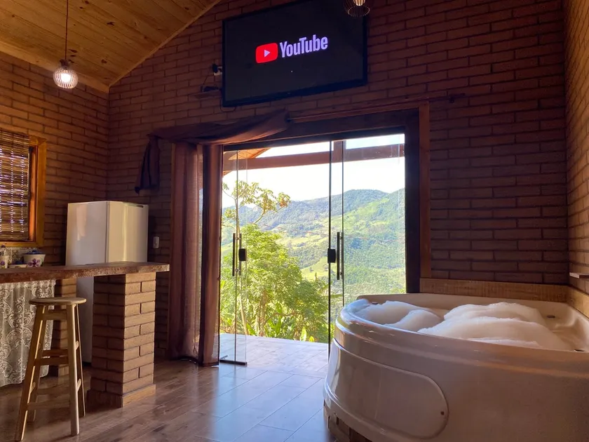 Chalet at the top of the mountain with hydro in the middle of nature - Image 1