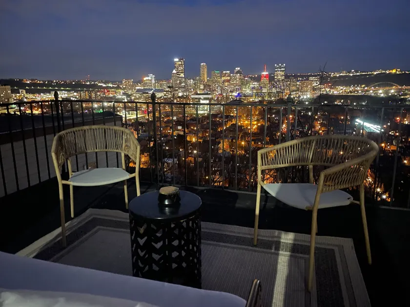 Private Roof Deck with Cliff-Side Skyline Views - Image 1