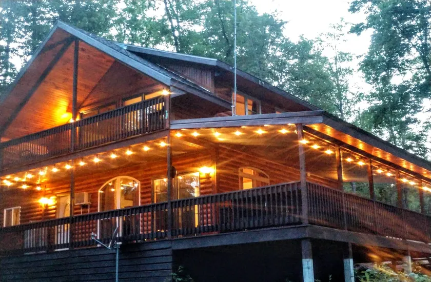 Serenity Hill Escape in Mohican with Pavilion - Image 1