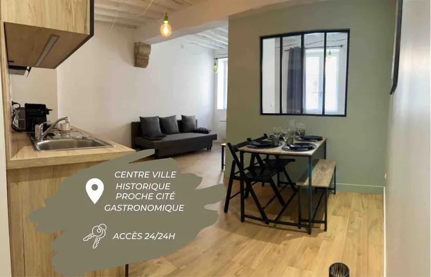 Le pain d'épices 2 to 4 guests 1 bedroom 2 beds - Image 1