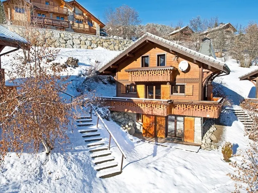 Meribel Les Allues: Charmerende hytte med jacuzzi - Image 1