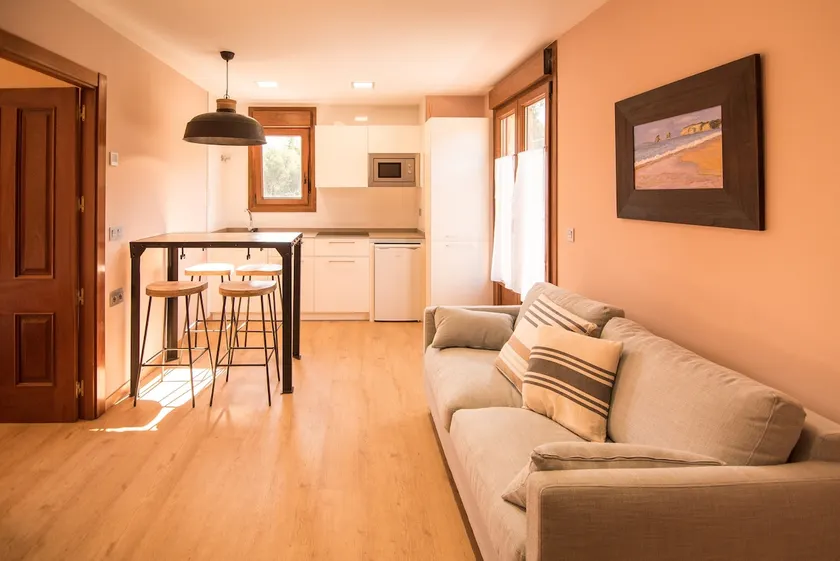 Rural apartment with sea views - Image 1