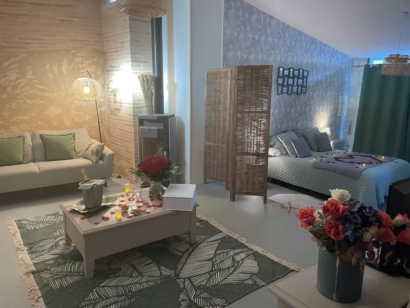 Gîte Rêve de Coton avec Spa Privatif & Piscine - Image 1