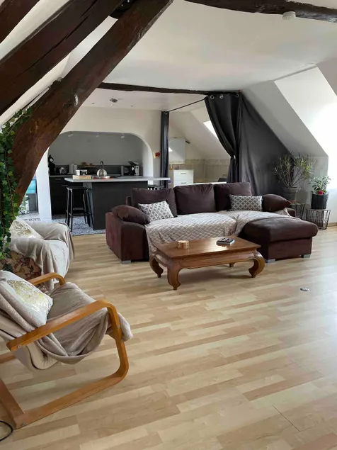 Large Loft on the banks of the Cure between Vézelay – Auxerre - Image 1